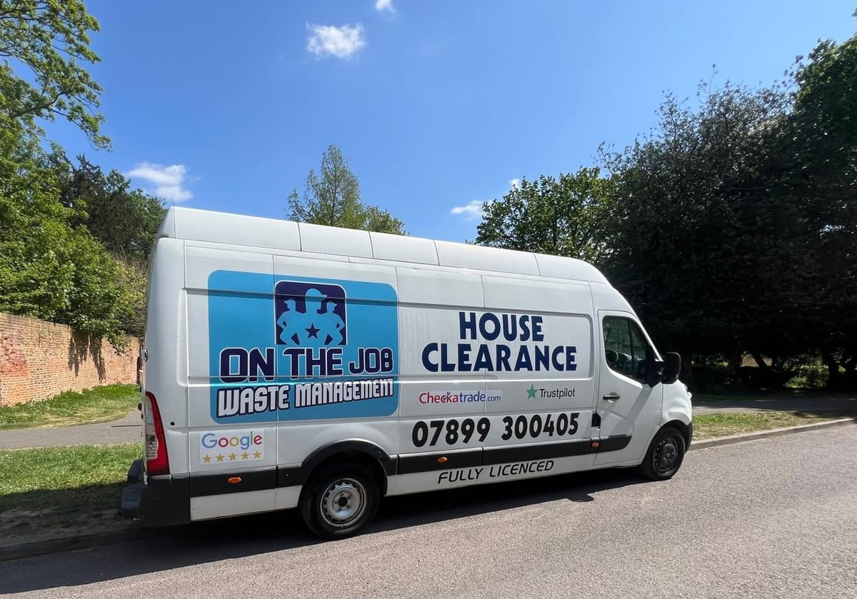 On The Job Waste van